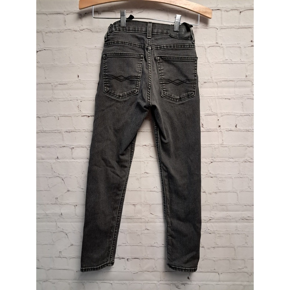 Boys Denizen Distressed Black Wash Jeans By Levis- Size 12 Regular - Picture 7 of 8